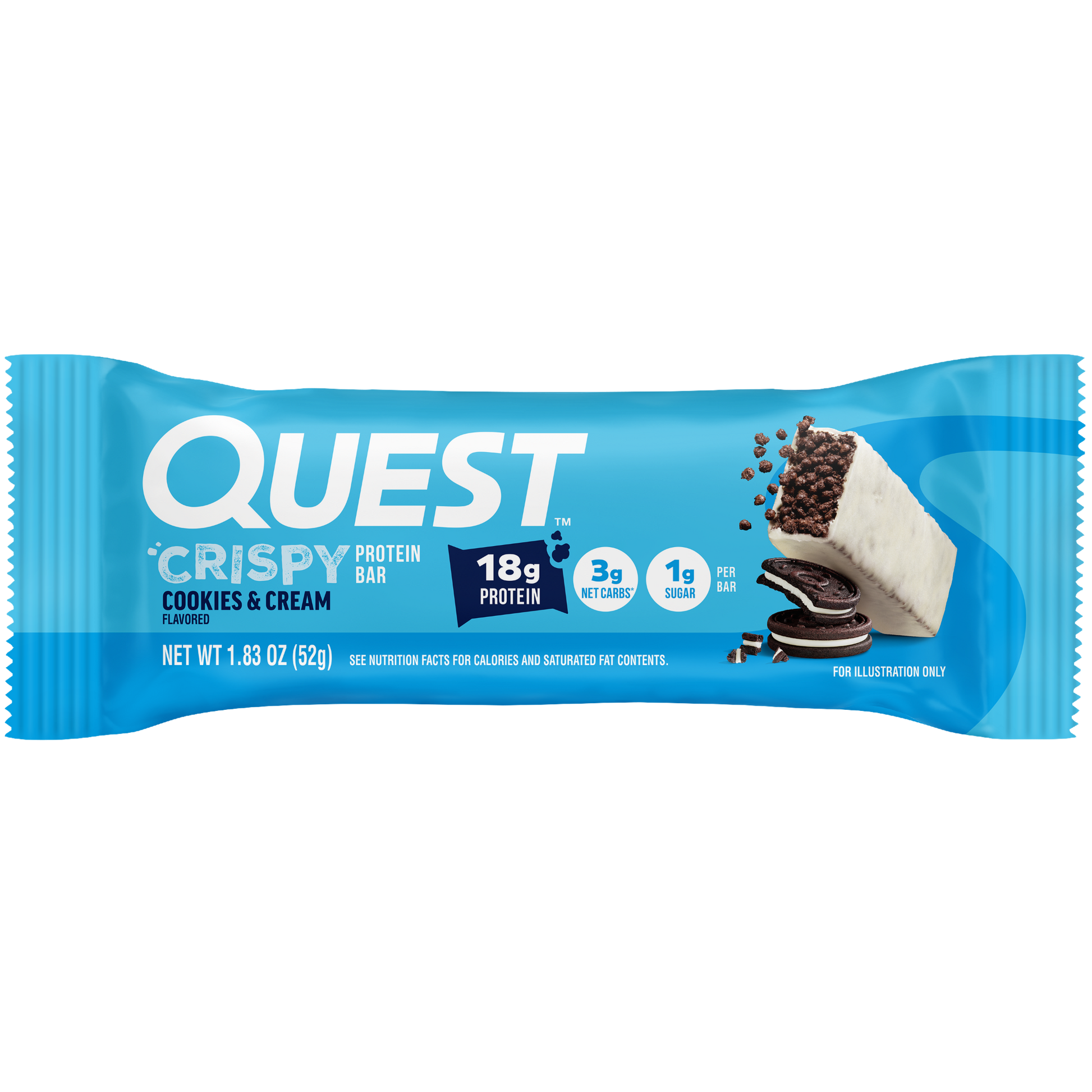 cookies-and-cream-crispy-hero-protein-bars-s4 400110_QN_USA_Pkg_Crispy_ProteinBar_CAC_Wrapper_3D_Front_Force.png