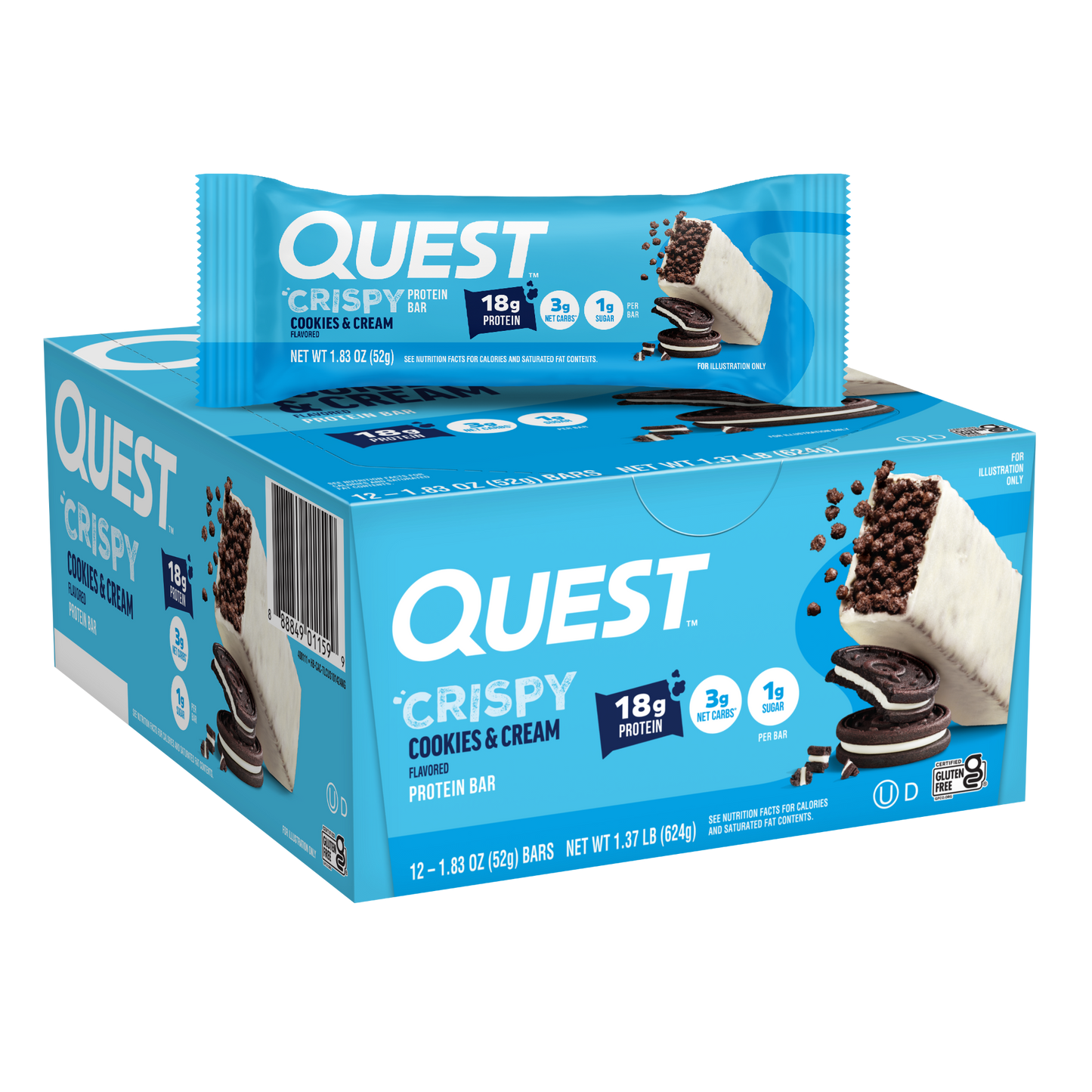 cookies-and-cream-crispy-hero-protein-bars-s4 400111_QN_USA_Pkg_Crispy_ProteinBar_CAC_12ctCarton_3D_Composite_Force.png